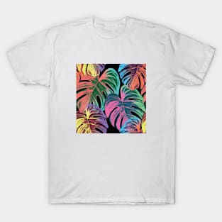 Colorful leaves illustration T-Shirt